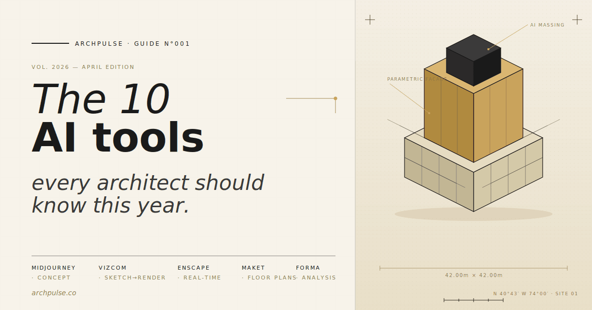 10 Best AI Tools for Architects in 2026 — Complete Guide