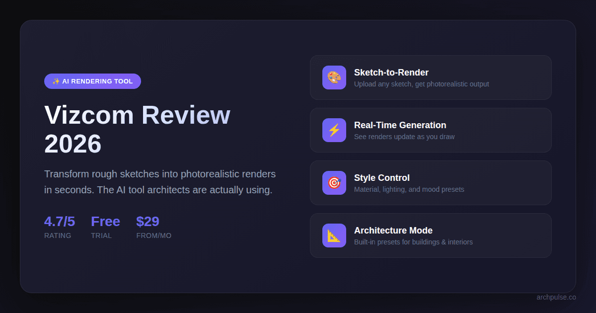 Vizcom Review 2026, Is It Free? Pricing, Features & Architect Use Cases